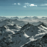 Unterwegs zur Lötschenpasshütte – ein wunderbare Fernbicke über die Walliser Bergwelt.